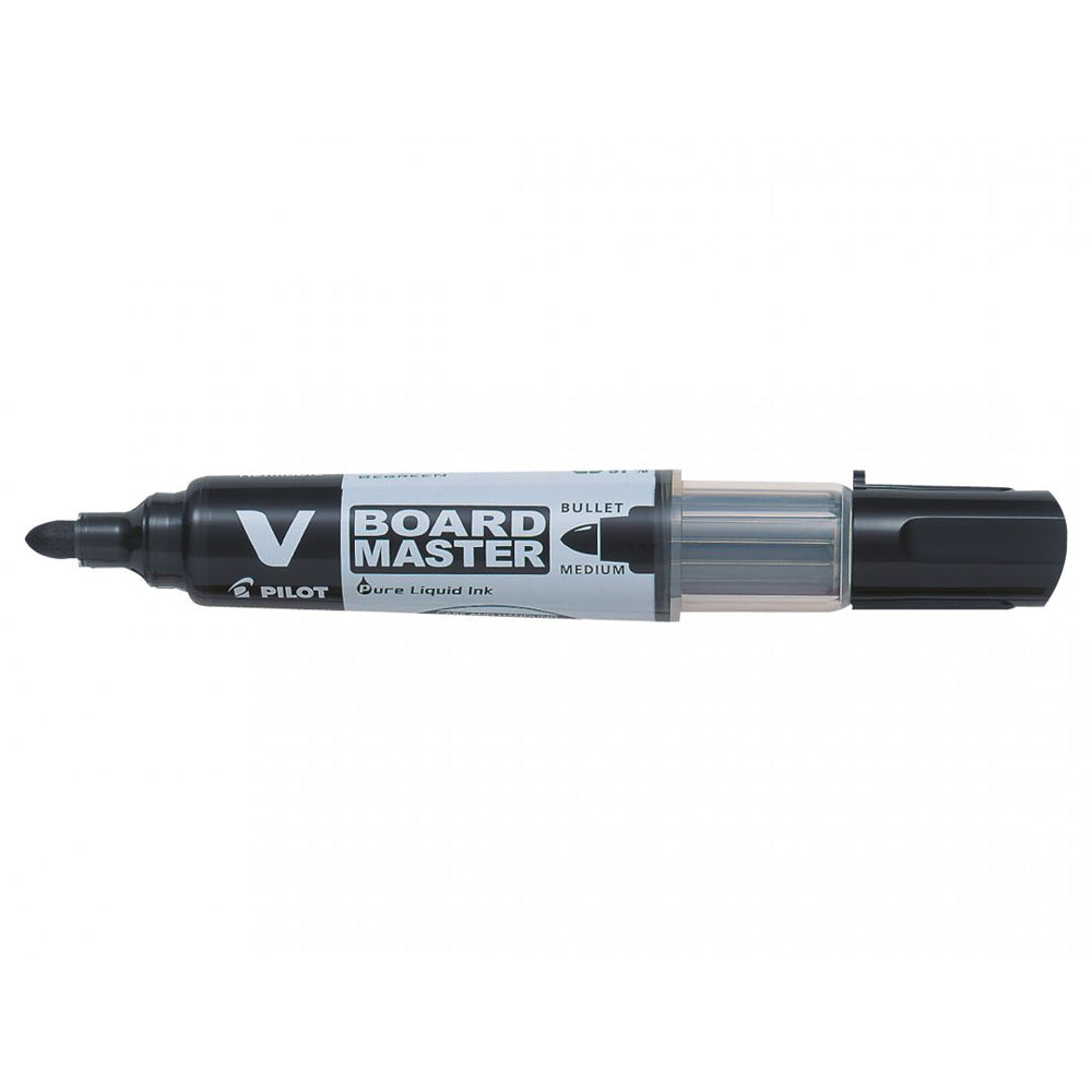 Marker pentru tabla Pilot V-Board, varf rotund, 2.3-6 mm, negru Marker pentru tabla Pilot V-Board, varf rotund, 2.3-6 mm, negru